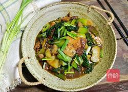 口蘑豆腐炖白菜的做法图解15