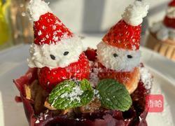 福袋雪人蛋糕的做法图解7