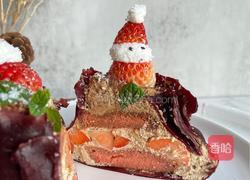 福袋雪人蛋糕的做法图解8