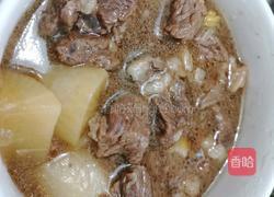 萝卜牛腩的做法图解4