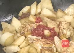 鸡腿烧萝卜的做法图解8