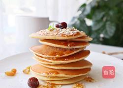 儿童辅食零食香蕉松饼❗️奶香松饼零基础轻松制作的做法图解9
