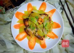 腊肉炒莴笋的做法图解14