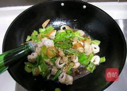 尖椒炒大肠的做法图解5