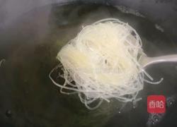 粉丝鸡蛋拌菠菜的做法图解3