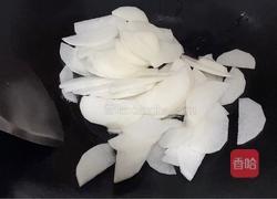 红烧白萝卜片的做法图解2