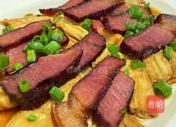腐竹蒸腊肉的做法图解9