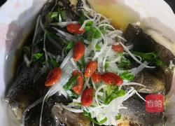 清蒸鸦片鱼头的做法图解4