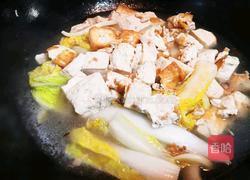 娃娃菜烧豆腐的做法图解4