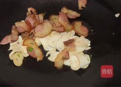 年糕炒腊肉的做法图解3