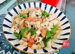 节日热菜——清炒藕丁的做法图解10