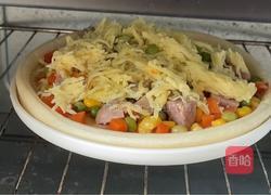 烤披萨的做法图解8