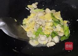 鸡蛋炒口蘑的做法图解9