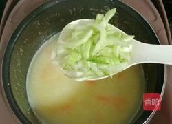小米鸡肉蔬菜粥的做法图解9