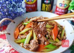 蔥爆羊肉片的做法圖解15