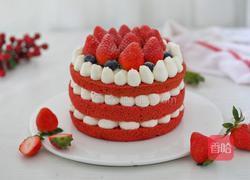 红丝绒裸蛋糕的做法图解19