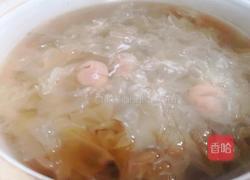 年夜饭甜品水果银耳羹的做法图解6