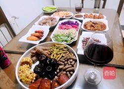 年夜饭五谷丰登拼盘的做法图解1