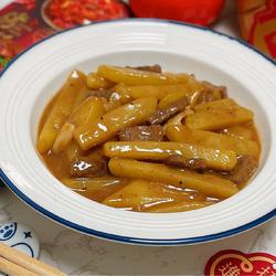 黑椒牛肉土豆条的做法[图]