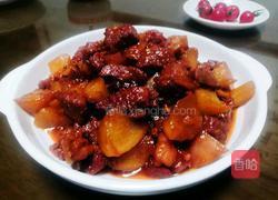 茄汁萝卜烧牛腩的做法图解14