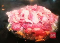 茄汁萝卜烧牛腩的做法图解5