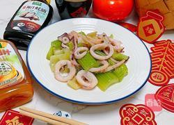 鱿鱼炒西芹的做法图解13