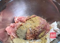 地菜猪肉汤圆的做法图解1