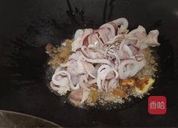 青椒炒鱿鱼的做法图解3