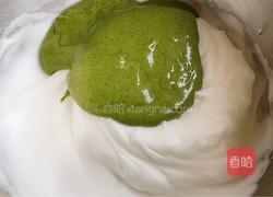 抹茶芋泥卷的做法图解4