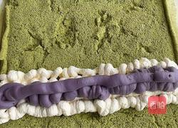 抹茶芋泥卷的做法图解9