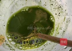 抹茶牛奶汤圆的做法图解2