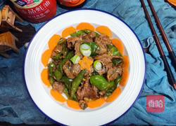 青椒炒牛肉片的做法图解11