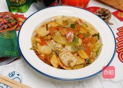 火腿炒年糕的做法图解10