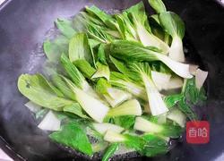 香菇炒油菜的做法图解5