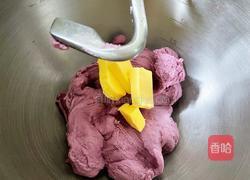 牛奶紫薯吐司的做法图解3