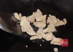 青蒜鸡肉片的做法图解3