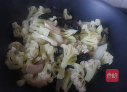 花菜木耳炒肉片的做法图解14