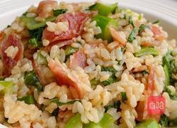 腊肠芥菜咸饭的做法图解9