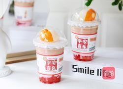 草莓牛乳咖啡的做法图解7