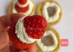 挞皮草莓雪人的做法图解8
