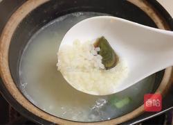 芥菜菜脯粥的做法图解4
