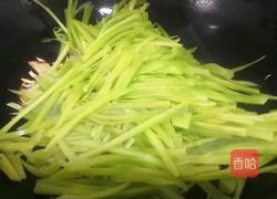 香辣莴苣丝的做法图解4