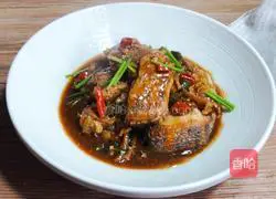 Illustration of home-style braised hairtail 7