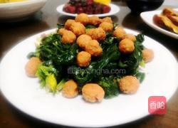 姜汁菠菜的做法图解6