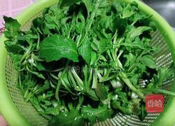 炒荠菜的做法图解1