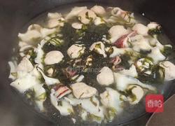 紫菜肉丸子面的做法图解8