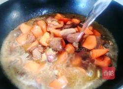 胡萝卜炖羊肉的做法图解6