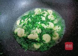 荠菜炒樱玉豆腐的做法图解6