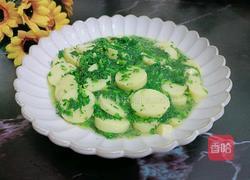 荠菜炒樱玉豆腐的做法图解7