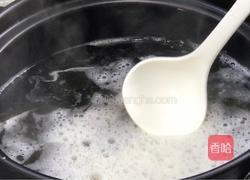枸杞豆腐海带汤的做法图解3